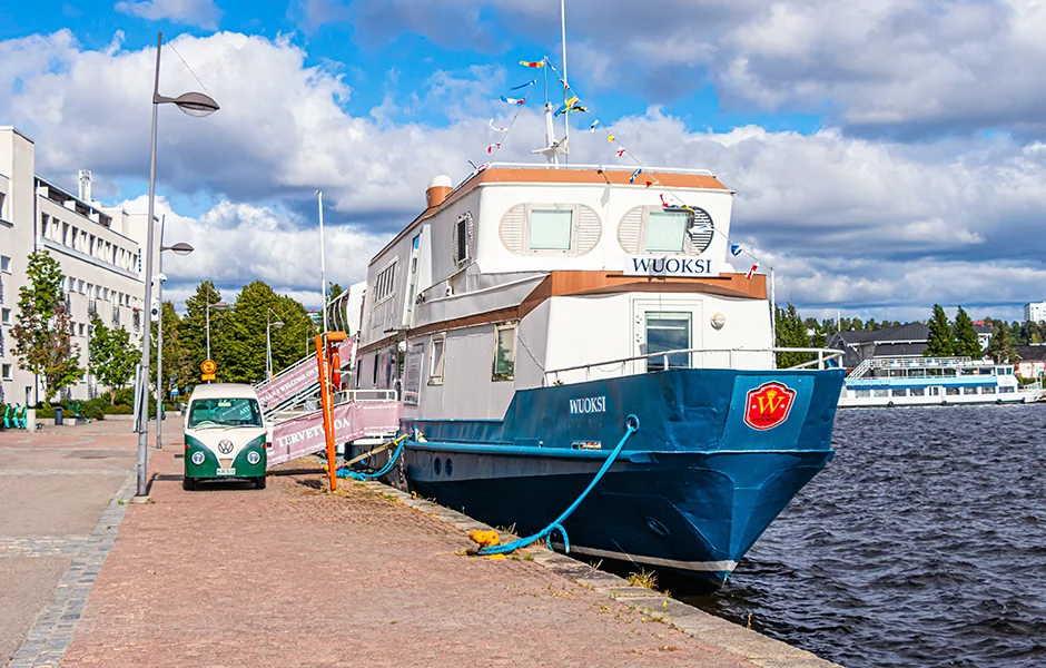 Hotel barco Hotellilaiva Wuoksi - que ver en kuopio finlandia - simples viajeros