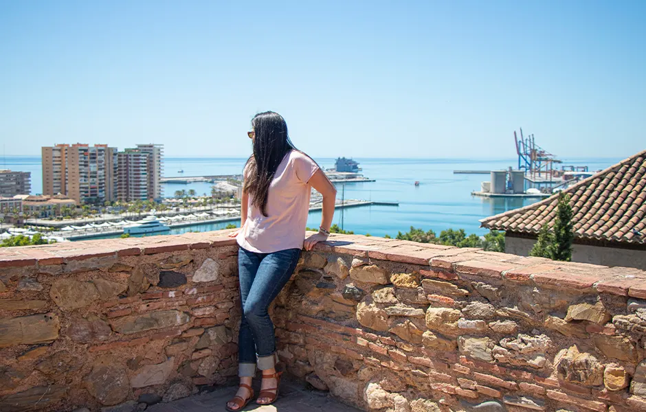 Vistas desde el alcazaba - que ver en malaga